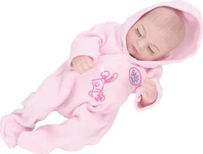 Obrázok produktu pre 10-palcové reborn bábiky z mäkkého silikónu, jemné detaily tváre, umývateľné, realistické bábiky s pyžamkom