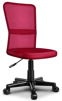 Imagen del producto de Silla de oficina giratoria para estudio escritorio despacho Color Burdeos