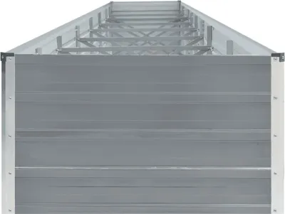 Obrázok produktu pre vidaXL Záhradný zvýšený záhon z pozinkovanej ocele 600x80x45 cm sivý