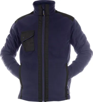 Produktbild von DASSY® Croft Dreilagige Fleecejacke NACHTBLAU/SCHWARZ Gr.M