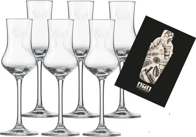 Produktbild von 6x Sutterer 1799 Grappa Gläser 0,1l Nosing Glas Tasting 6 Stück