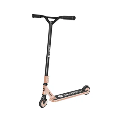 Produktbild von Rebel ZAB0120G - Freestyle-Stunt-Scooter „Skater Pro“, Gold