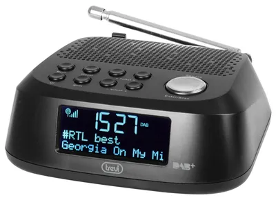 Immagine prodotto di RC 80D4 DAB Radiosveglia, Nero