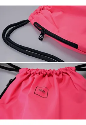 Produktbild von MSTRDS Gymsack Basic Gym Sack Neonpink