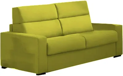 Immagine prodotto di Quindici - Divano Letto 3 Posti, 220x95 cm Verde, Sfoderabile  Italy