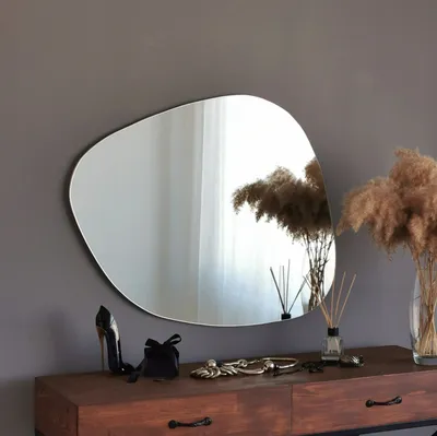 Produktbild von Skye Decor, Soho- Soho Ayna 75x58 cmNOS, Weiß, Wandspiegel, 58x75x2,2 cm, 100% MDF