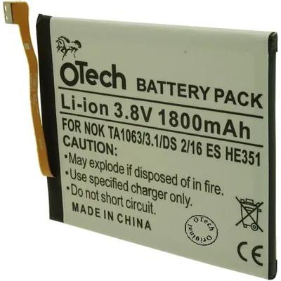 Produktbild von Batterie kompatibel mit NOKIA TA-1063 - Otech