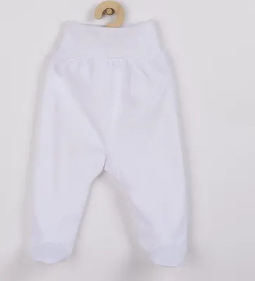 Produktbild von Neu Baby Classic II Weiße Baby-Lätzchen, Gr. 62 (3-6m)