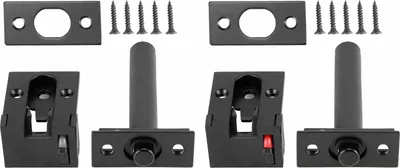 Produktbild von Sicherheitstürkette aus Zinklegierung, Diebstahlsicherung, Türschlosskette für Zuhause und Hotel, Schwarz