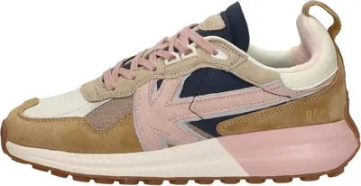 Image de Kaotiko Detroit  Sneakers Laag - Beige - Maat 37