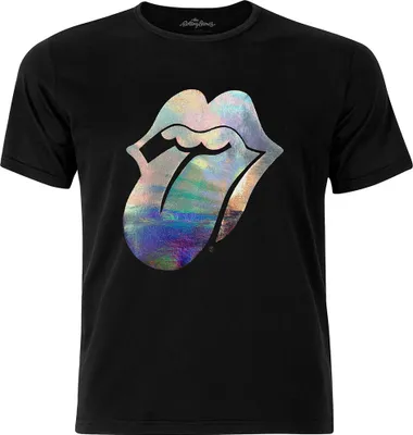 Produktbild von The Rolling Stones Foil Tongue (Embellished) Black M T-Shirt