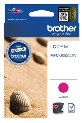 Produktbild von Brother LC12EM Druckerpatrone 1 Stück(e) Original Magenta