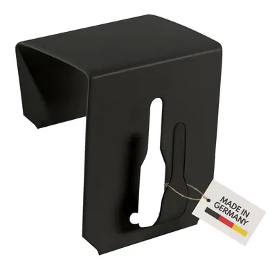 Produktbild von 10x Fensterhaken Dekohaken Fensterclip, Anthrazitgrau (RAL 7016) Klemmbereich (Rahmenstärke des Fensterdicke) 21-23 mm