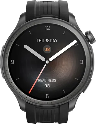 Produktbild von Amazfit Balance 3,81 cm (1.5") AMOLED 46 mm Digital 480 x 480 Pixel Touchscreen Schwarz WLAN GPS