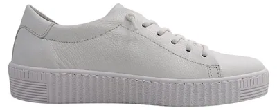 Imagen del producto de Gabor: Zapatillas deportivas con cordones, color blanco, para uso casual
