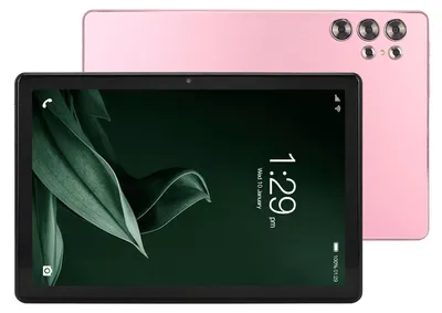 Zdjęcie produktu dla Tablet 10,1 cala z systemem Android 13.0, obsługą 4G LTE, 8-rdzeniowym procesorem, przednim aparatem 12 MP i tylnym 24 MP, rozdzielczością 2560×1600, zasilaniem 100–240 V i wtyczką UE, kolor różowy