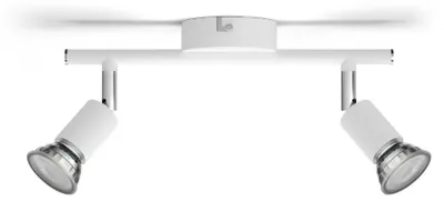 Immagine prodotto di Philips Limbali Faretto 2x GU10 50W senza lampadina IP20, bianco