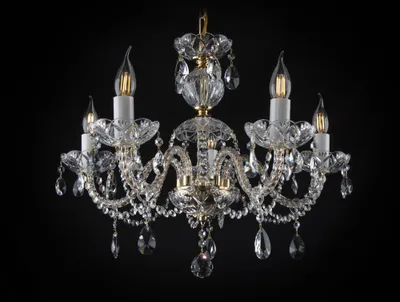 Zdjęcie produktu dla Żyrandol kryształowy Bohemia lampa sufitowa lampa wisząca