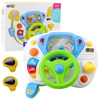 Obrázek produktu pro Simulátor řízení, pedagogický volant, interaktivní zvuky, světla