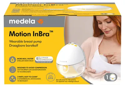 Produktbild von Medela Milchpumpe – Motion InBra™ – Einzeln
