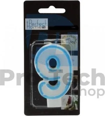 Obrázek produktu pro Svíčka ve tvaru čísla "9" 52460
