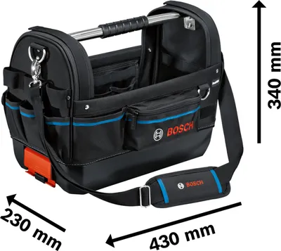 Obrázek produktu pro Bosch 1600A02H5B GWT 20 A sada ručního nářadí v brašně 8 dílů