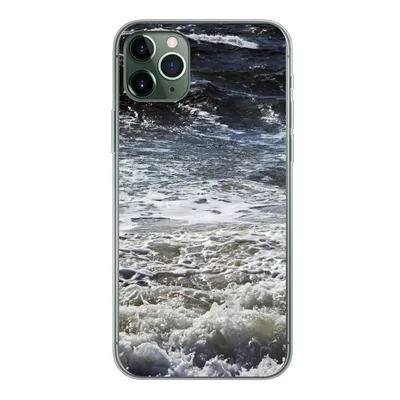 Produktbild von MuchoWow® Handyhülle Schutzhülle Hülle für iPhone 11 Pro Max Nordsee - Wasser - Wellen Silikon Softcase Handy Hülle - Schutz