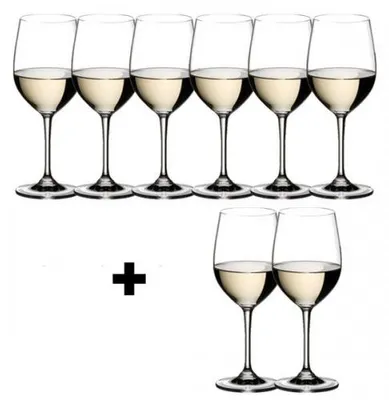 Produktbild von Riedel Gläser-Geschenkset Vinum Viognier-Chardonnay (Pay 6 Get 8)