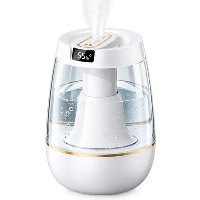 Produktbild von Luftbefeuchter, 3L Diffuser, Öle Diffusor, Raumluftbefeuchter, Aroma Air Humidifier, mit Nachtlicht, Leise, BPA-Frei, für Schlafzimmer Büro