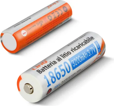 Zdjęcie produktu dla 2 akumulatory litowe 18650 3200 mAh 3,7 V, 3200JT LinQ