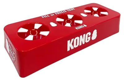 Imagen del producto de Kong Fill Or Freeze Tray, juguete, color rojo. Color: rojo. Talla única