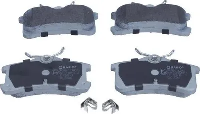 Produktbild von QUARO Bremsbeläge Satz Hinten Bremsklötze für TOYOTA COROLLA Liftback (E11) QP0966