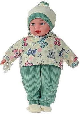 Produktbild von Sprechende Babypuppe 40cm mit süßem Outfit - ADAR 07149