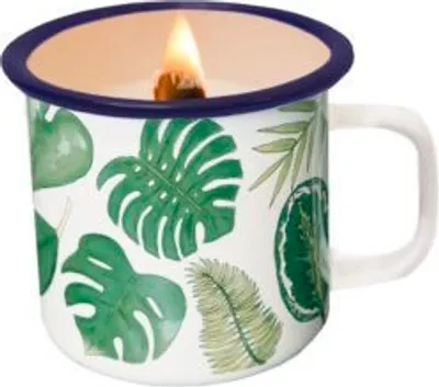 Image de Bougie feuille dans une tasse - Joyin