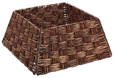 Imagen del producto de vidaXL: Adorno para árbol de Navidad, cuadrado, color marrón, lavado