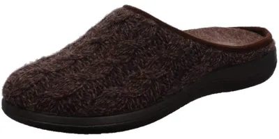 Produktbild von Rohde Damen Hausschuhe Pantoffeln Softfilz Bari 4834, Größe:40 EU, Farbe:Braun