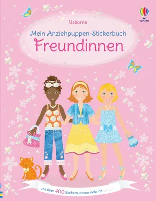 Produktbild von Mein Anziehpuppen-Stickerbuch: Freundinnen