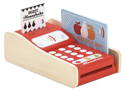 Immagine prodotto di Le Toy Van Macchina per carte credito in legno