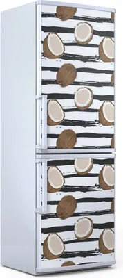 Produktbild von Magnete Dekorative - 70 cm x 190 cm - Küche - Magnetmatte Kühlschrankmagnete - Kokosnüsse