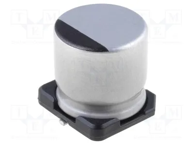 Produktbild von 10x Kondensator: elektrolytisch 330uF SMD geringe Impedanz 6,3VDC UCD0J331MCL1GS E