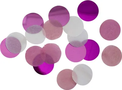 Produktbild von Riethmüller Konfetti Pink Deko 15g