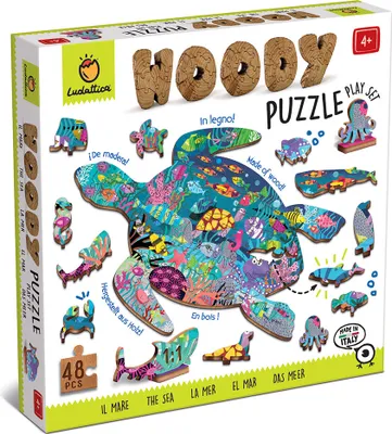 Obrázek produktu pro Dřevěné puzzle LUDATTICA - Oceán