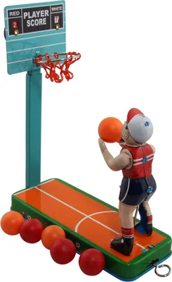 Produktbild von Blechspielzeug - Basketballspieler - Basketball aus Blech