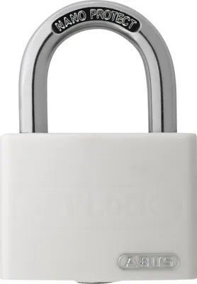 Zdjęcie produktu dla Kłódka bębenkowa T65AL/40 biała Lock-Tag Schl