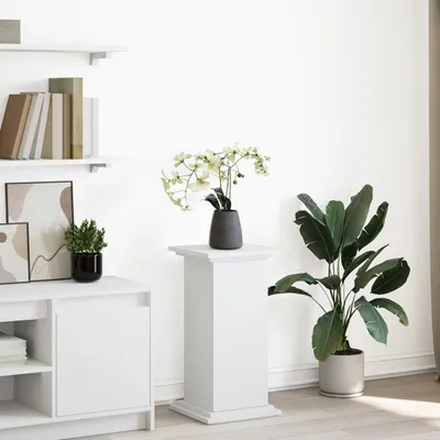 Zdjęcie produktu dla vidaXL Cokół z miejscem do przechowywania Biały 31x30x60 cm Materiał drewnopochodny