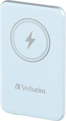 Immagine prodotto di Verbatim Charge´n´Go Magnetic Wireless Power Bank 5000 Blue