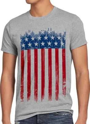Produktbild von style3 USA Flagge Herren T-Shirt banner vereinigte staaten von amerika us stars stripes