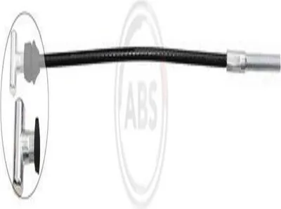 Produktbild von A.B.S. Handbremsseil Seilzug Feststellbremse für TOYOTA COROLLA Verso (ZER, ZZE12, R1) Vorne K10361