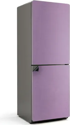 Produktbild von Farbe Hellviolett – Magnetische Kühlschrank Abdeckung – Dekorfolie magnetisch Küche – Kühlschrank Magnet Deko – selbstklebende Magnettafel – Magnetfolie für Kühlschranktür – 70x190 cm