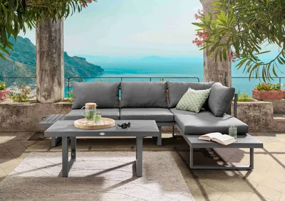 Produktbild von Destiny Loungegruppe SEA POINT, Tisch 110x58cm, vielseitig aufstellbar